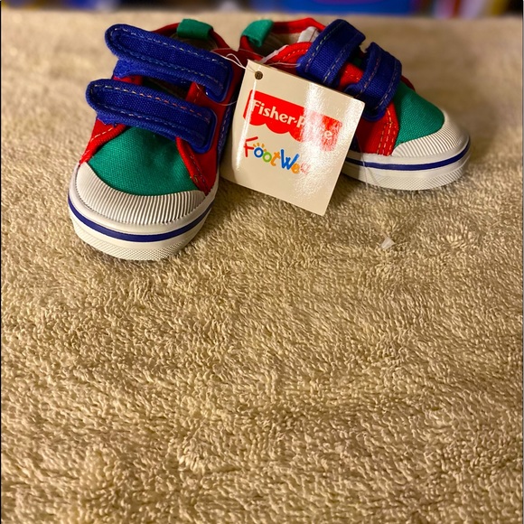 FisherPrice Shoes Vintage Never Before Worn Baby Fisher Price Hard
